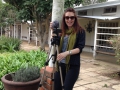 Josie filming