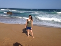 Laurie on Umzumbe beach