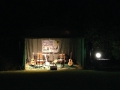 Stage at Durbanville house concert